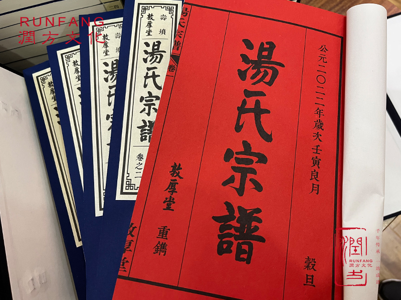 《皖桐壽墳敦厚堂湯氏宗譜》（全52卷）