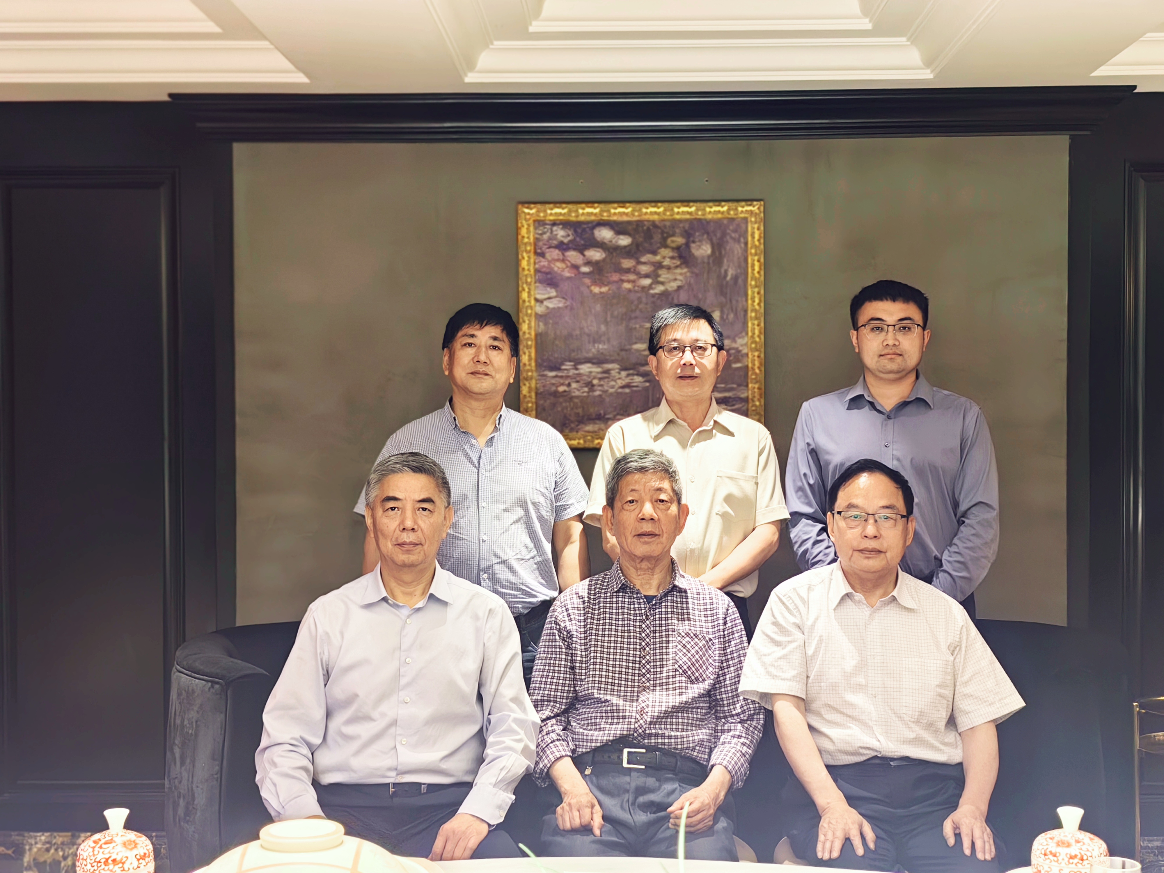 熱烈歡迎清華大學(xué)  彭林教授蒞臨安徽潤(rùn)方（家譜）公司